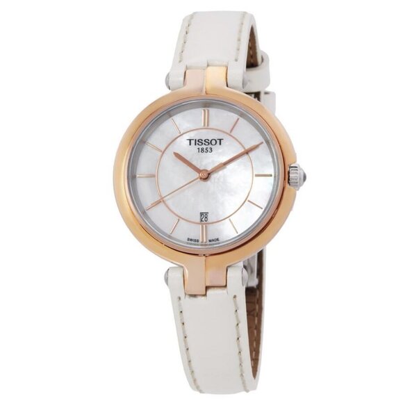 FX04342B NWT Tissot Fashion Ladies Quartz Steel Authentic Watch - Picture 1 of 3